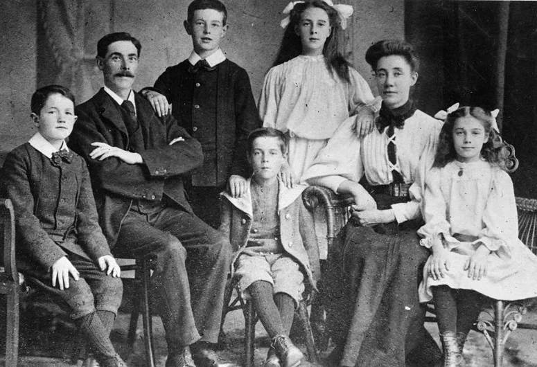 Historic family portrait